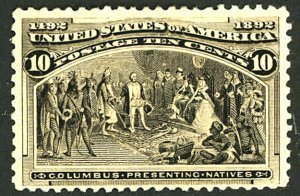 U.S. #237 MINT OG LH