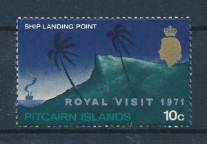 [116815] Pitcairn Islands 1971 Royal visit Ship landing point  MNH