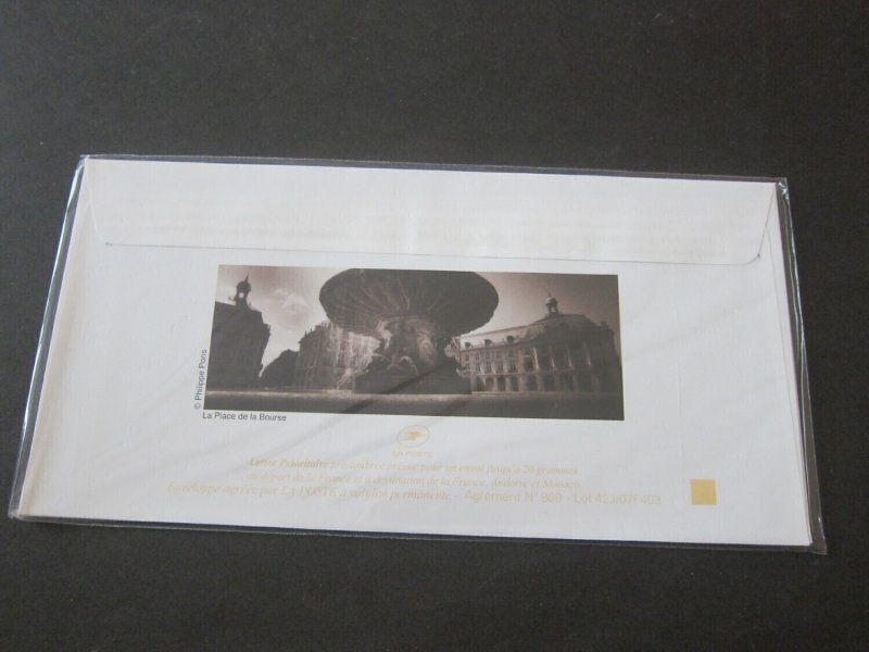 France Laposte 5 pre-paid neat cachet envelop pack 