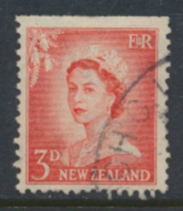 New Zealand  SC# 309  SG 748  Used   QE II Definitive 1956  see details & Scans