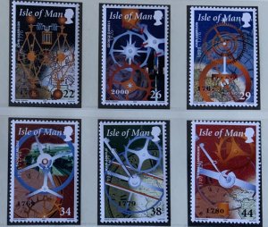 ISLE OF MAN 2000 THE STORY OF TIME SG869/874. MNH ..SEE SCAN