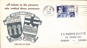 Canada # 355 First Day Cover,