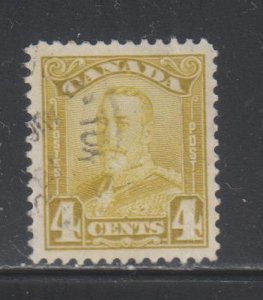 Canada, 4c King George V (SC# 152) Used