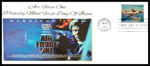 #4144 Air Force One Priority Mail -- Harrison Ford - Unknown  Cachet
