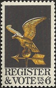 # 1344 MINT NEVER HINGED REGISTER AND VOTE