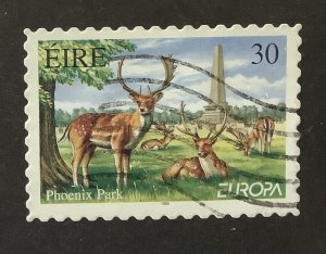 Ireland  1999  Scott 1177  used -  Europa,  wildlife, deer