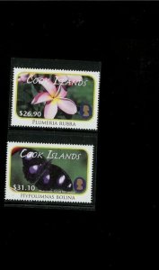 Cook Islands SC#;s 1388-89 MNH. Better item