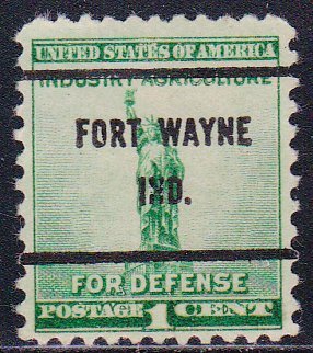 Precancel - Fort Wayne, IN PSS 899-61 - Bureau Issue