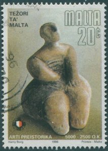 Malta 1996 SG1014 20c Carved Figure woman FU