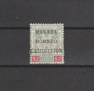 MALAYA/KELANTAN 1922 SG 35 MINT Cat £110