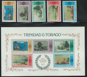 Trinida & Tobago Scott 262-265a  MNH Complete Set