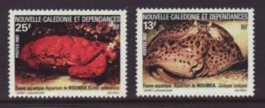 New Caledonia Sea Creatures 470-471 MNH VF  