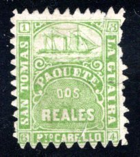 Danish West Indies Ship Local. Kendall #12a, no gum   ...   1630065