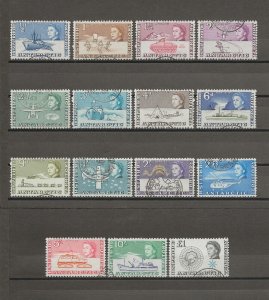 BRITISH ANTARCTIC TERRITORY 1963/9 SG 1/15 USED Cat £140