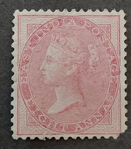 1855 Queen Victoria 8 Anna Carmine (Die I) No WMK. MNH SG#36