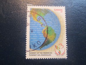 Canada # 1902  Summit Of The Americas Nice stamps  {ca1031}