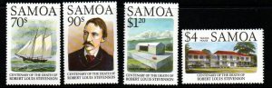 SAMOA SG929/32 1984 ROBERT LOUIS STEVENSON   MNH