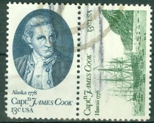 USA - Scott 1732-1733 Pair w/ Circular Cancel