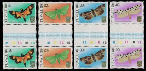 Tuvalu Scott 138-141 Mint never hinged.