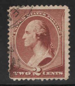 USA Scott 210 Used stamp nice cancel