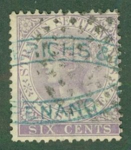 STRAITS SETTLEMENTS 12 USED CV $22.50 BIN $10.00