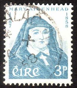 1958, Ireland 3p, Used, Sc 167