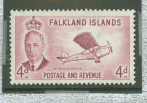 Falkland Islands #112v  Single