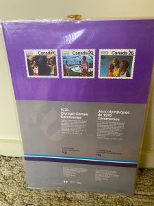 (29) Canada stamps full sheet sealed 1976 Olympic Games Ceremonies MNH 682