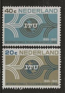 NETHERLANDS  # SC 436 - 7  MNH