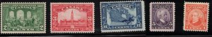 CANADA Scott # 141-5 MNH - 60th Anniversary Of Confederation - CV $90