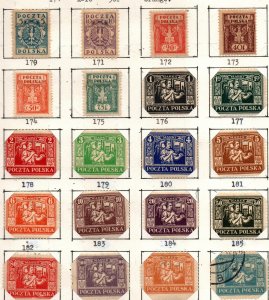 Poland 179-190 Set Mint