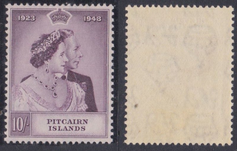 Pitcairn Islands #12 MH Silver Wedding CV $43