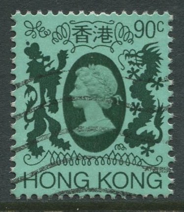 STAMP STATION PERTH Hong Kong #396 QEII Definitive  FU CV$0.60