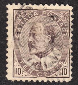 Canada Scott 93  F+  used.