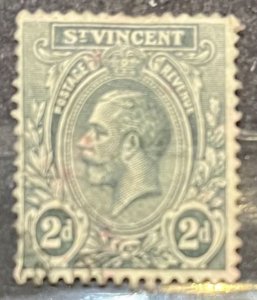 St. Vincent #106 (WM#3) Used- SCV=$42.50