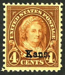 U.S. #662 MINT OG LH