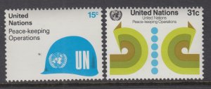 UN New York 320-321 MNH VF