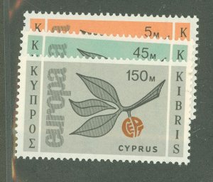 Cyprus #262-264 Mint (NH) Single (Complete Set)