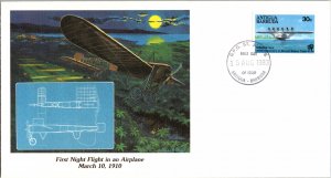 Antigua, Worldwide First Day Cover, Aviation