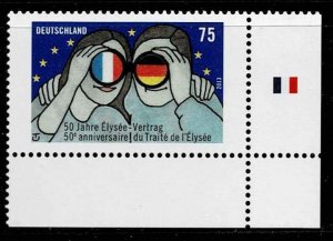 Germany 2013,Sc.#2703 MNH 50 years Elysée Treaty