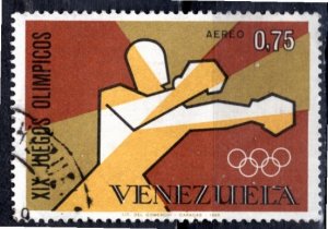 Venezuela; 1968: Sc. # C996: Used Single Stamp