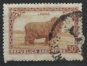 Argentina 1936 30c Lanas - Scott 442 used