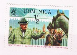 Dominica 405 Unused Horse 1974 (D0180)