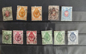 Russia stamps 1857-1917