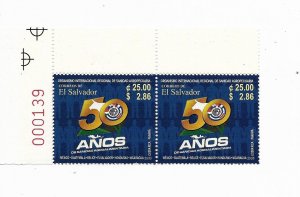 EL SALVADOR 2003 Regional Organization for Farming Health OIRSA Anniversary MNH