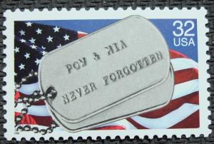US #2966 MNH Single, POW/MIA, SCV $.65 L12 