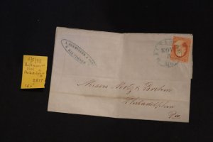 US 11 on cover Baltimore MD to Philadelphia PA (#2577)