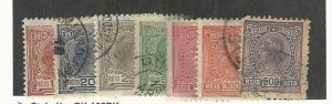 Brazil, Postage Stamp, #200-206 Used, 1918-1920