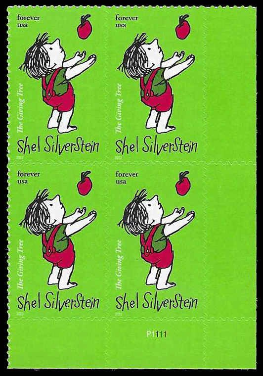 PCBstamps  US #5683 PB $2.32(4x{58})Shel Silverstein, MNH, (PB-4a)