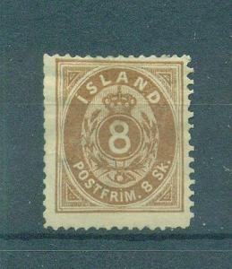 Iceland sc# 3 mng cat value $350.00